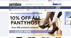 Desktop Screenshot of pantyhoseandmore.com
